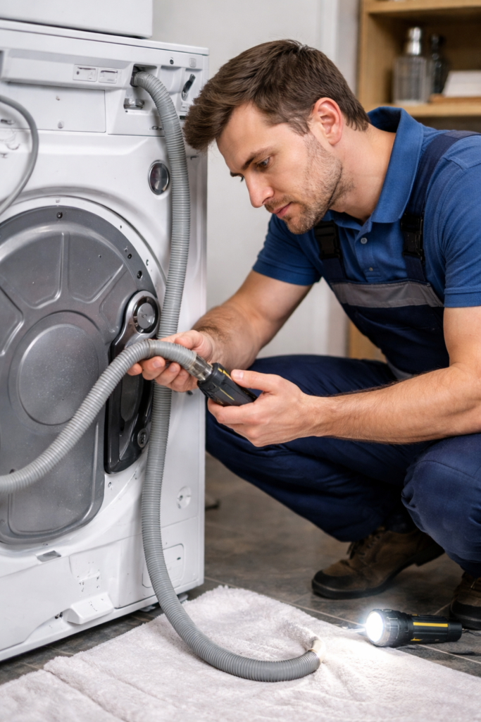 washing machine stops mid cycle