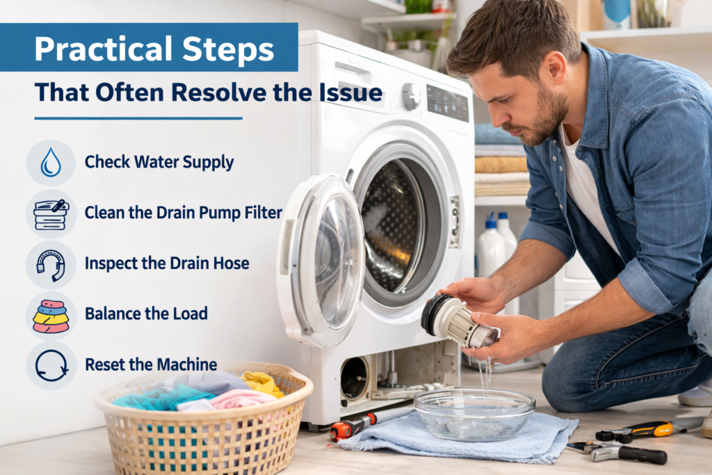 washing machine keeps pausing