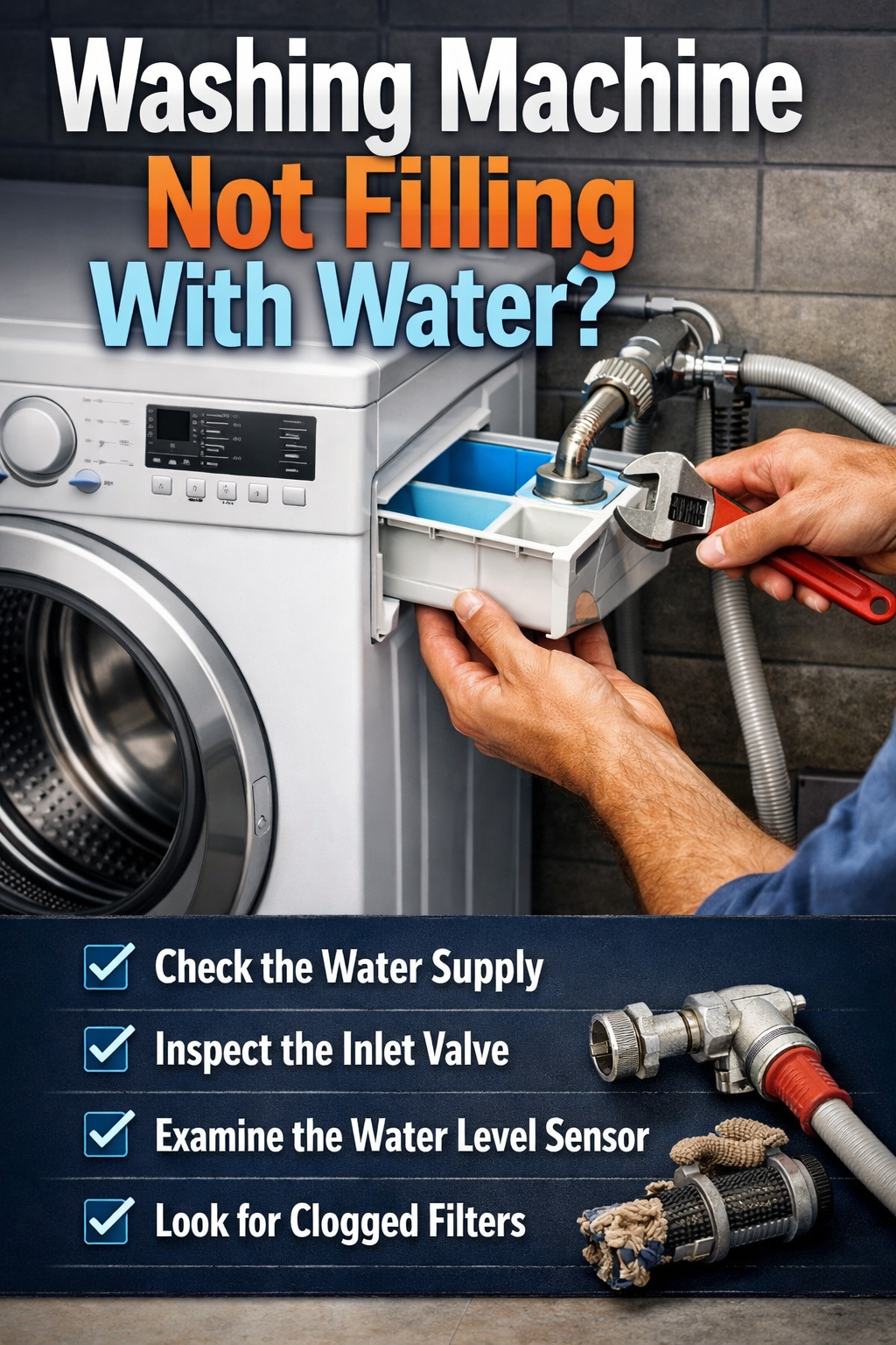 Washing Machine Not Filling With Water