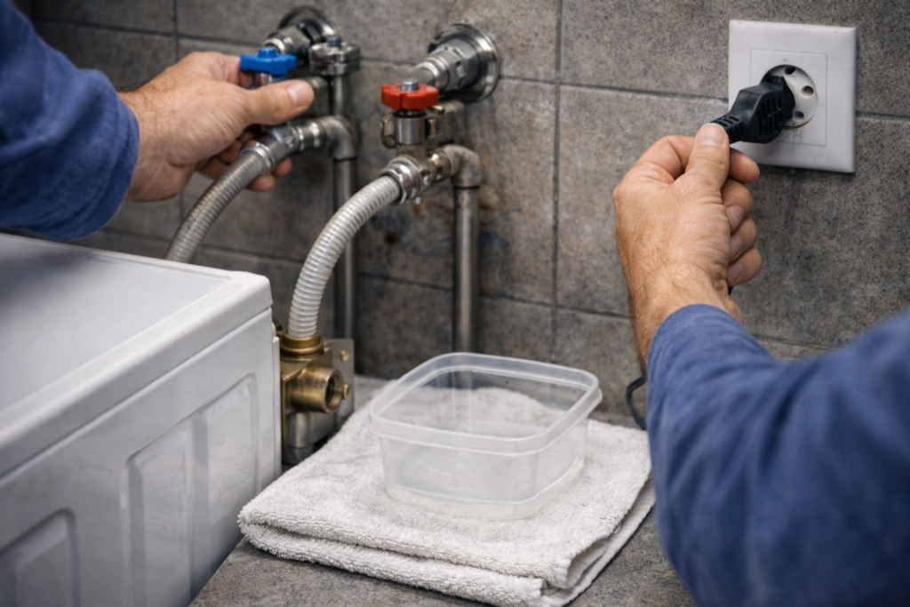 washing machine not filling with water