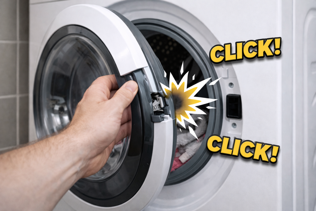 washing machine door not locking problem