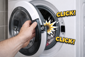 washing machine door not locking