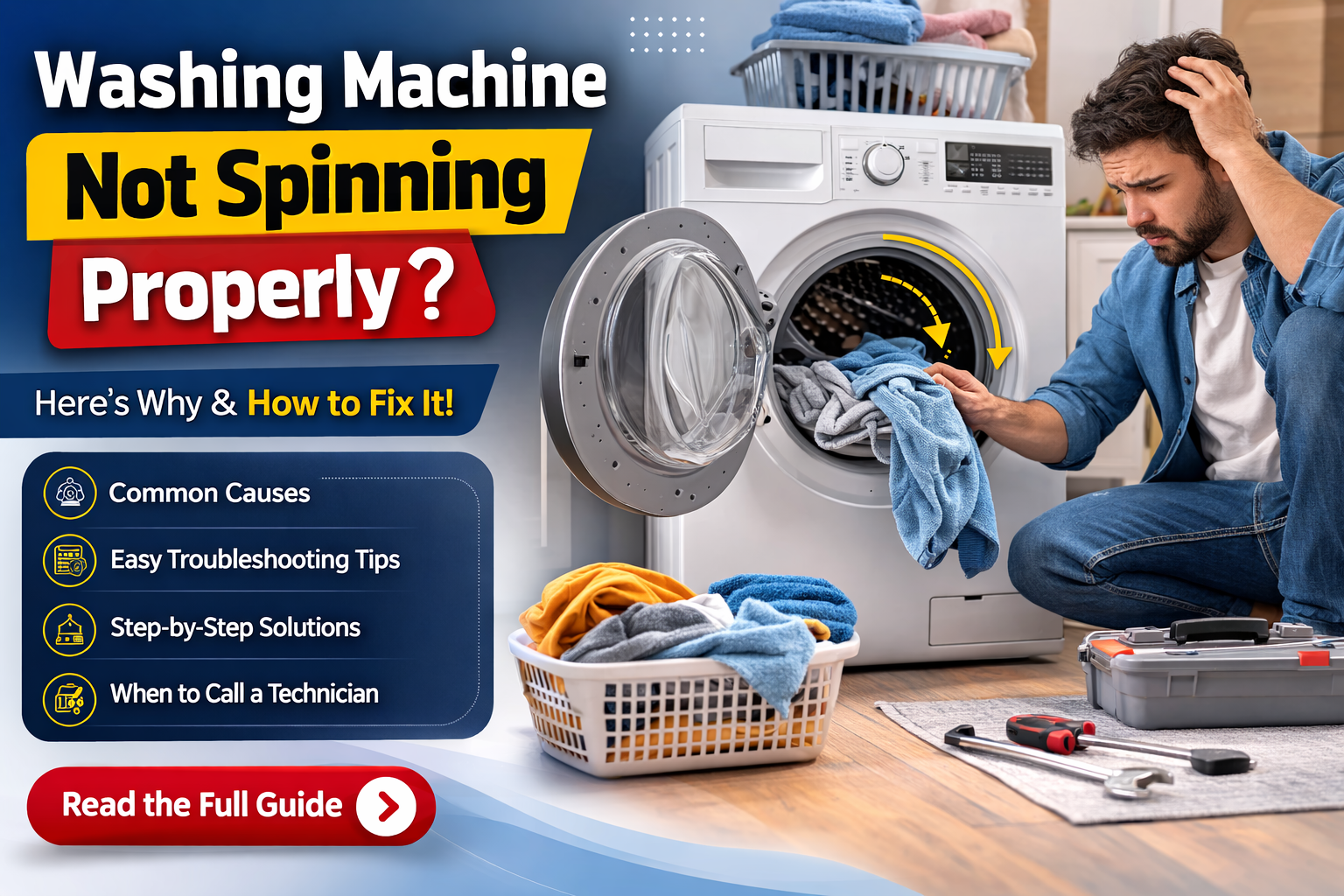 Washing Machine Not Spinning Properly