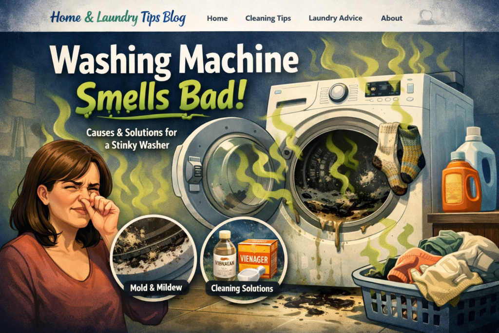 washing machine smells bad