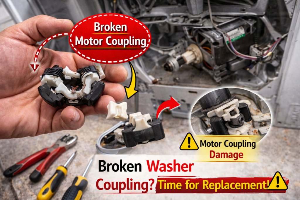 washing machine agitator not working properly