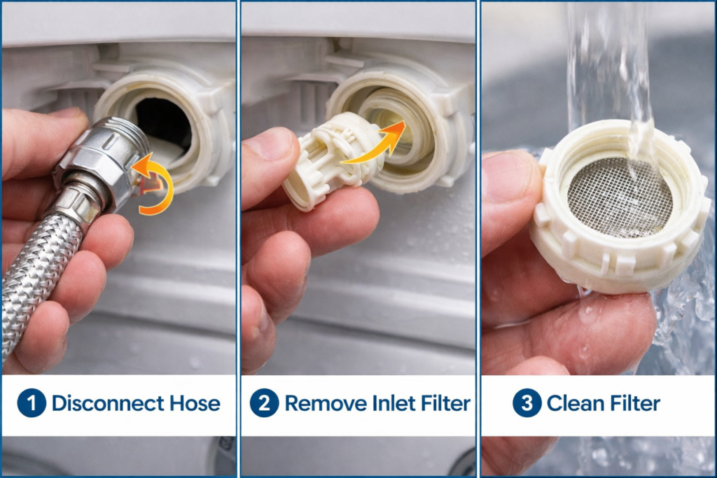 Washing Machine Fills Too Slowly