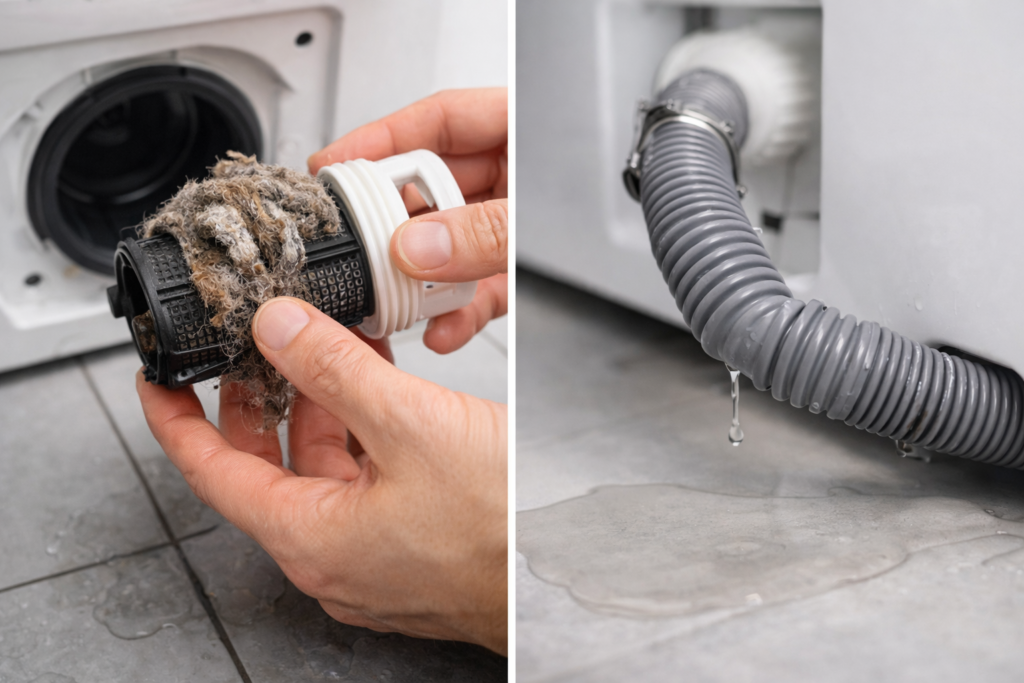 Washing Machine Leaves Clothes Wet After Spin Cycle