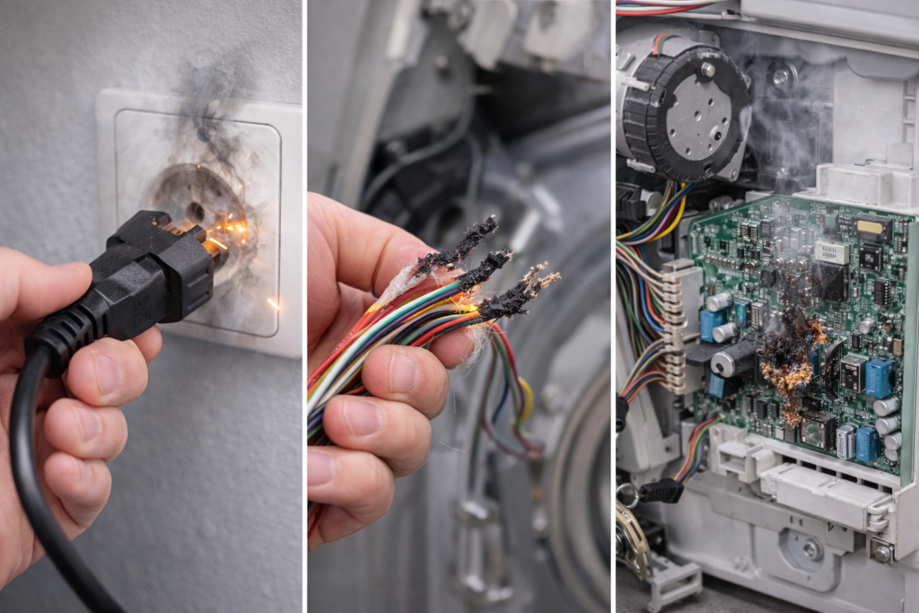 Washing Machine Stops Mid Cycle Full of Water