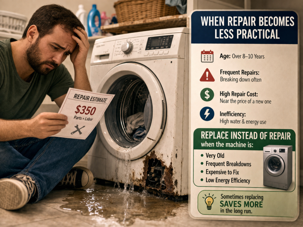 Washing Machine Water Leaking From Bottom