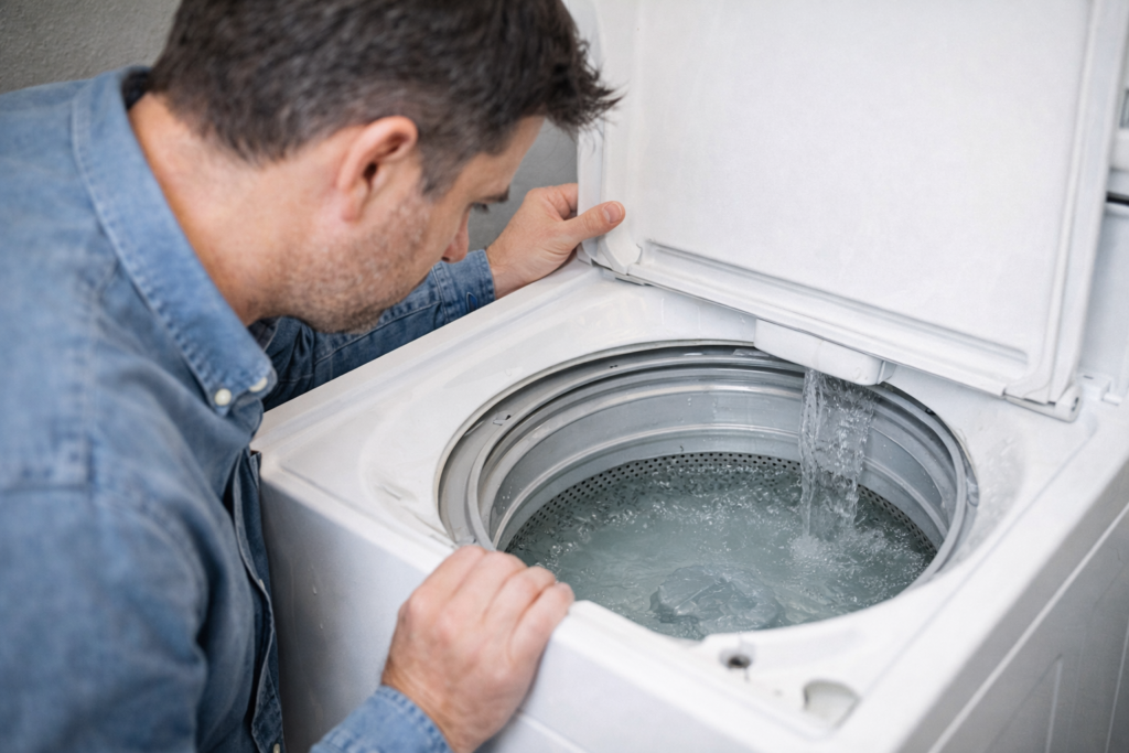 Washing Machine Not Stopping Water