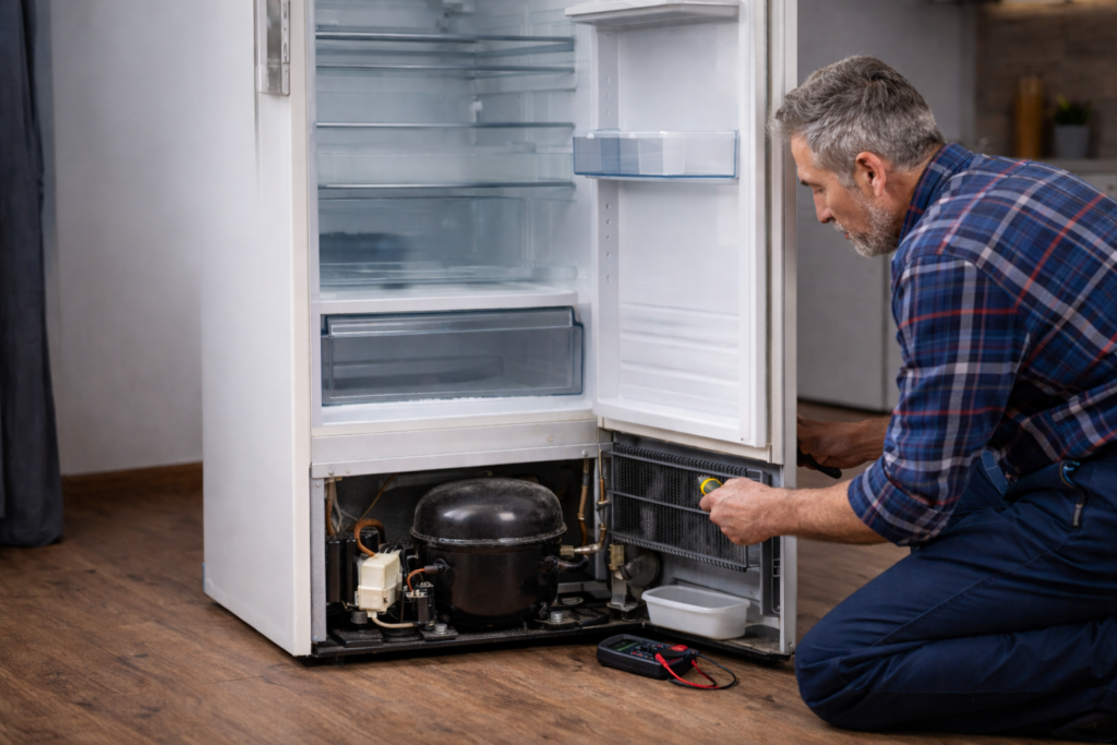 refrigerator compressor not working