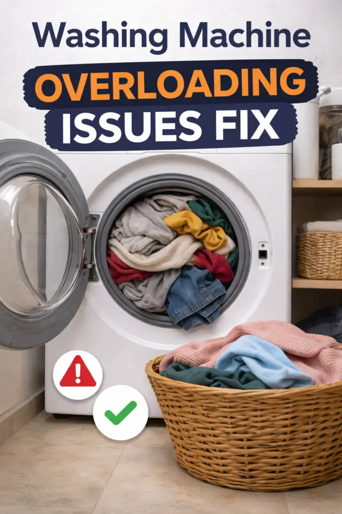 washing machine overloading issues fix