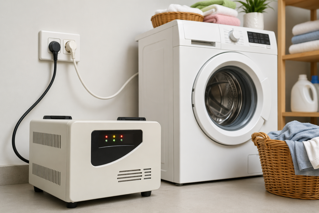 washer voltage fluctuation problem fix