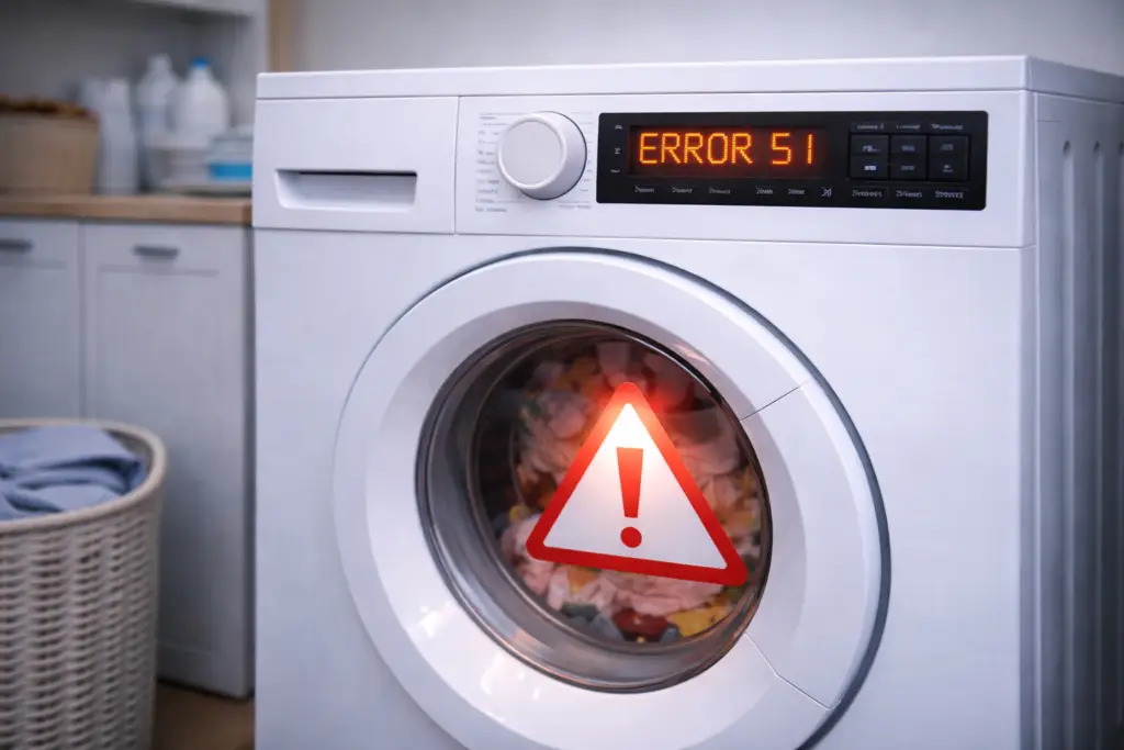 washing machine PCB board fault symptoms