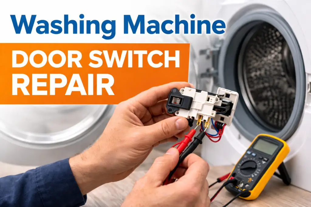 washing machine door switch repair