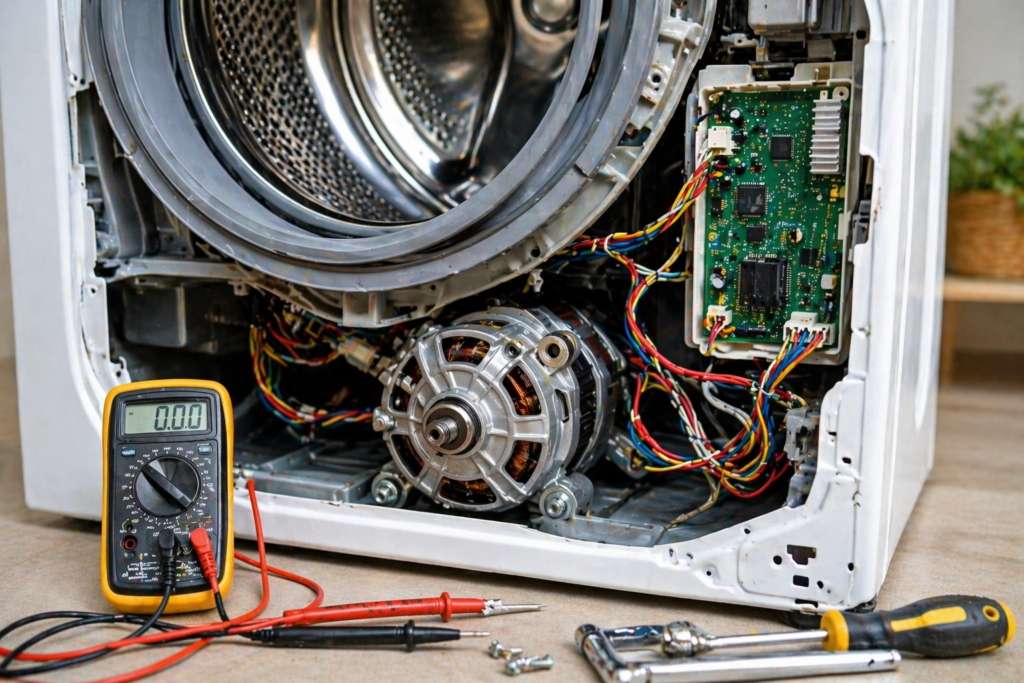 Washing Machine Inverter Motor Problems: Causes, Fixes & Prevention Guide (2026)
