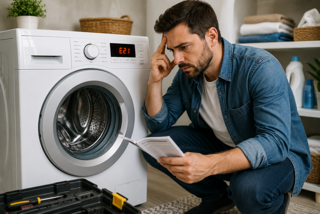 7 Common Washing Machine Not Working Error Causes and Easy Solutions