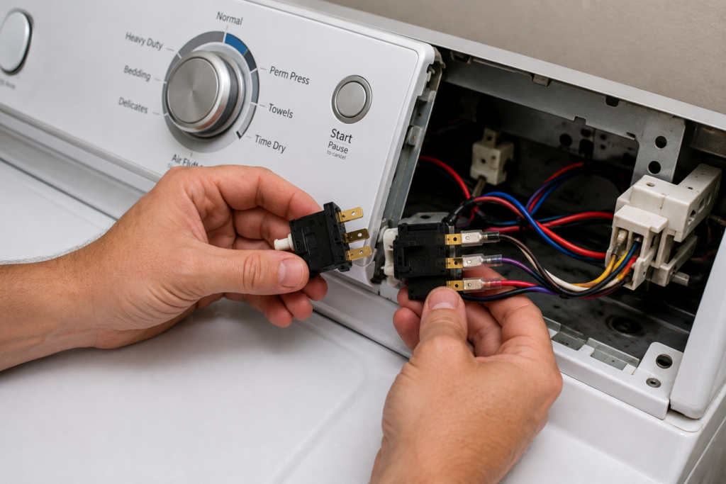 Dryer Start Switch Not Working