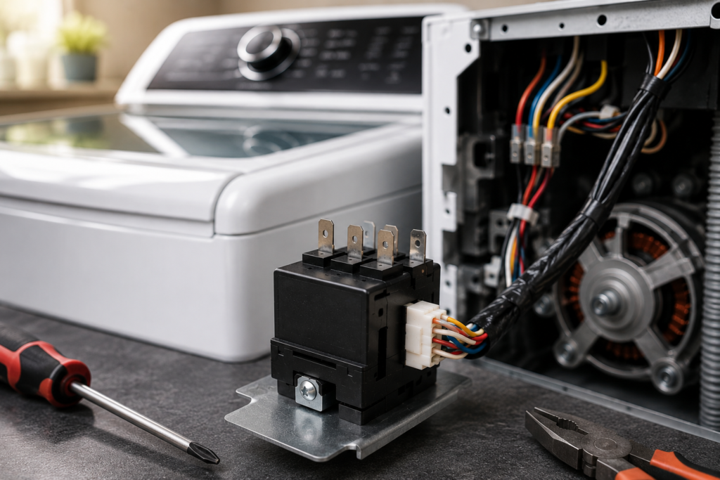 washing machine start relay problems