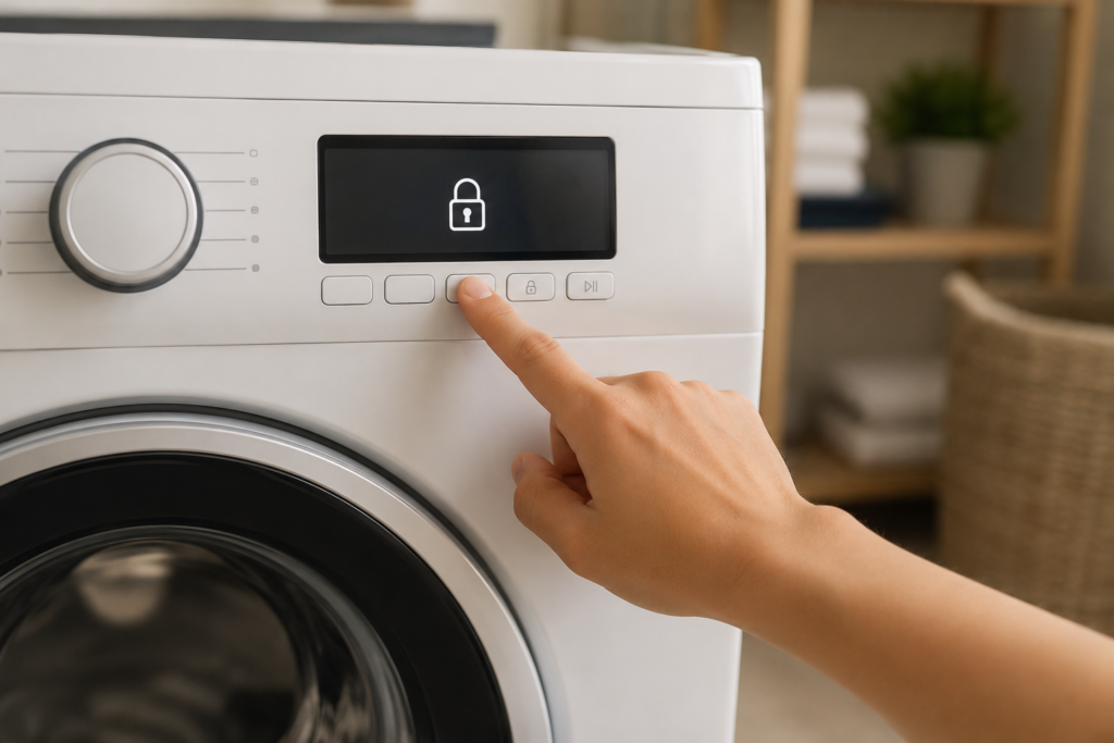 Washing Machine Child Lock Won't Turn Off