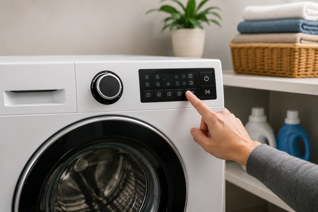 how to factory reset a washing machine