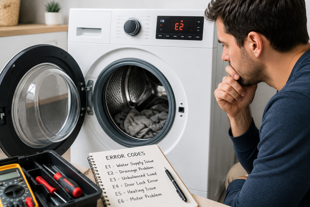 Washing Machine Error Codes Explained
