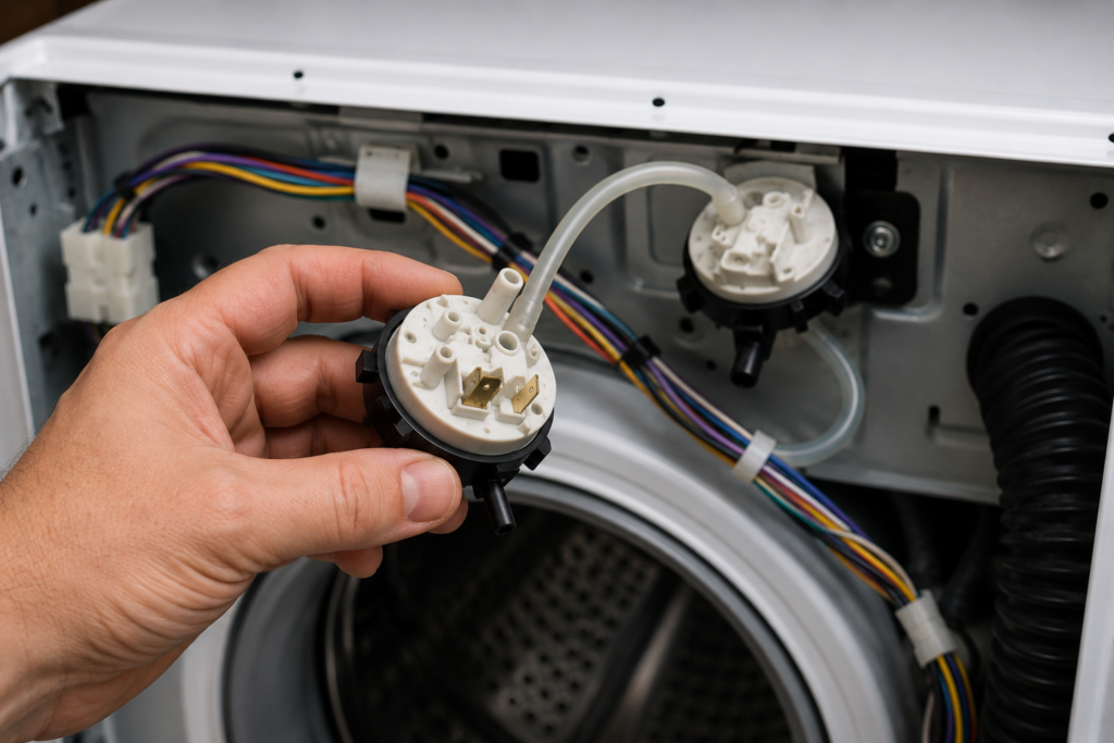 Washing Machine Pressure Switch Problems: Causes, Symptoms and Easy Fixes