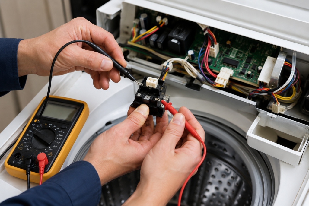 Washing Machine Relay Clicking But Not Starting