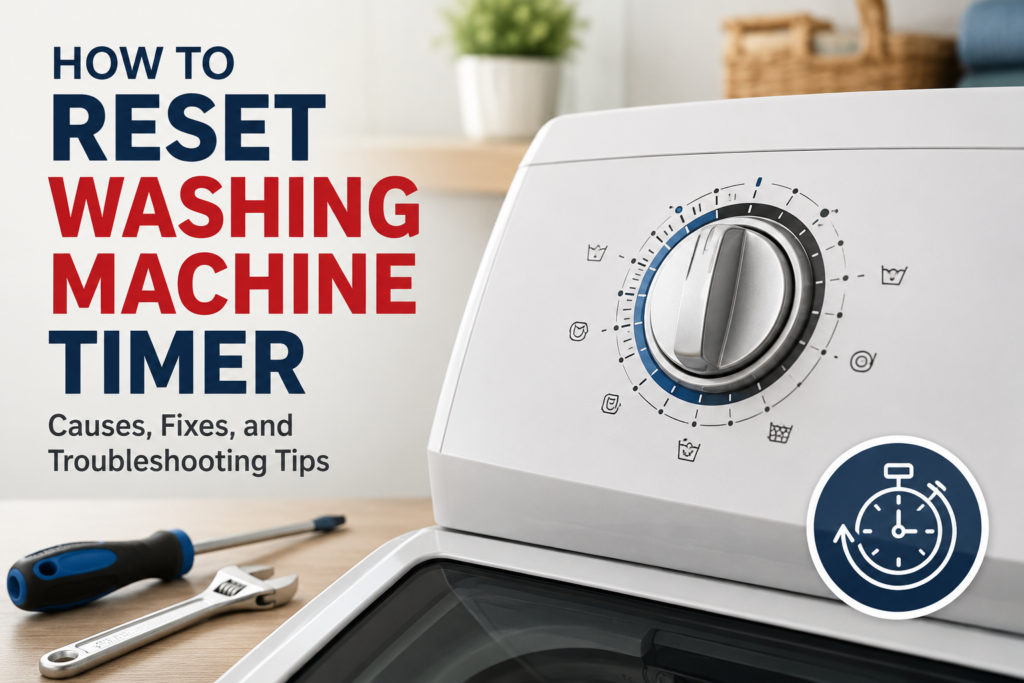 How to Reset Washing Machine Timer