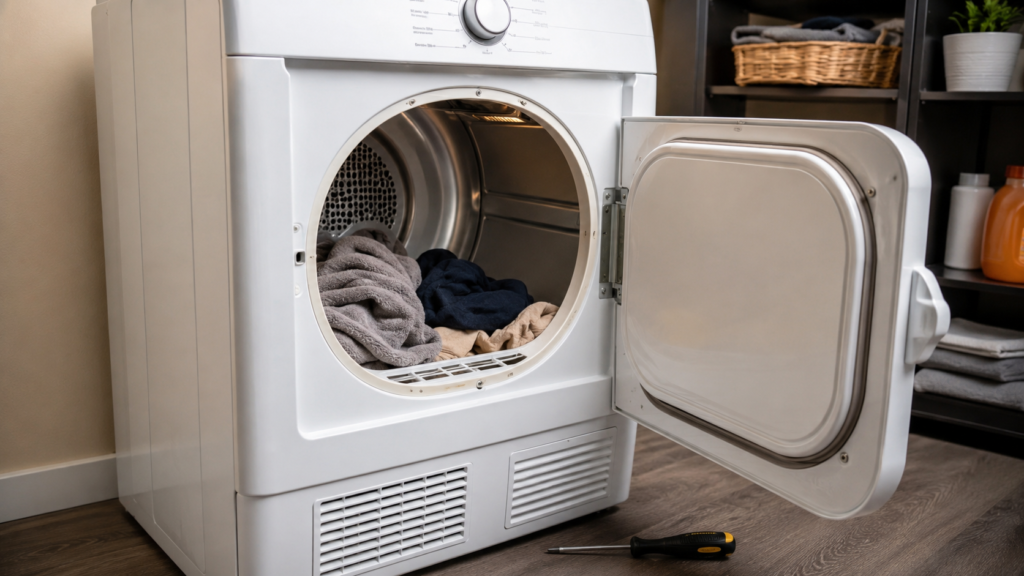 Dryer Not Spinning But Heating? Causes, Fixes, and What to Check First