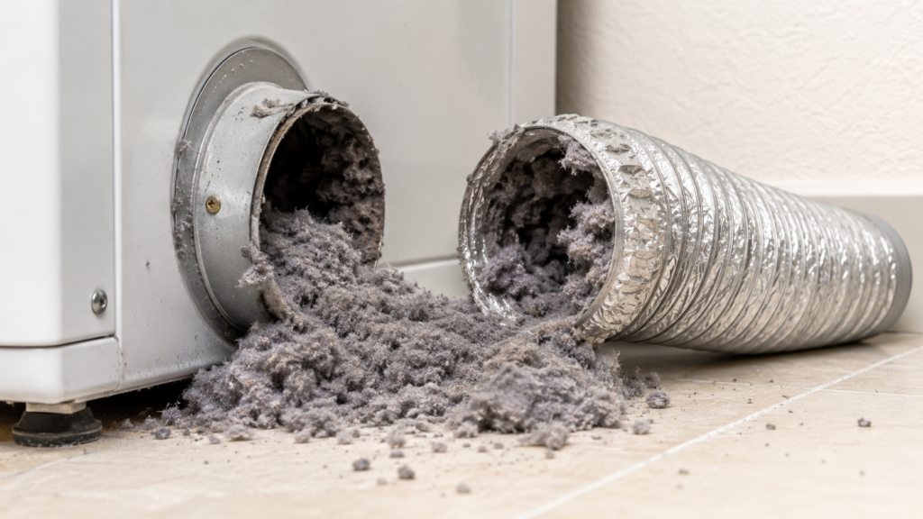 Dryer Vent Blocked Symptoms