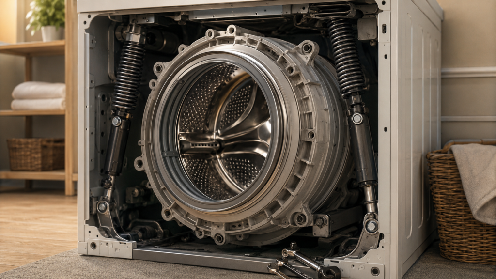 Washing Machine Drum Loose and Loud: Causes, Warning Signs & Easy Fixes