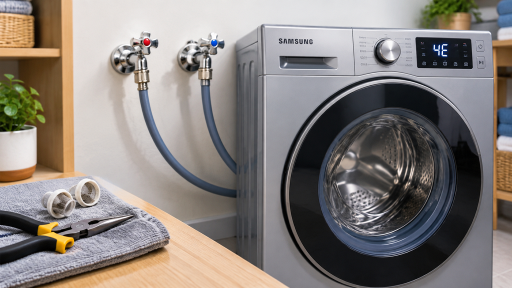 Samsung Washer 4E Error Code