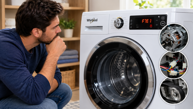 Main Causes of Whirlpool Washer Drive Motor Error