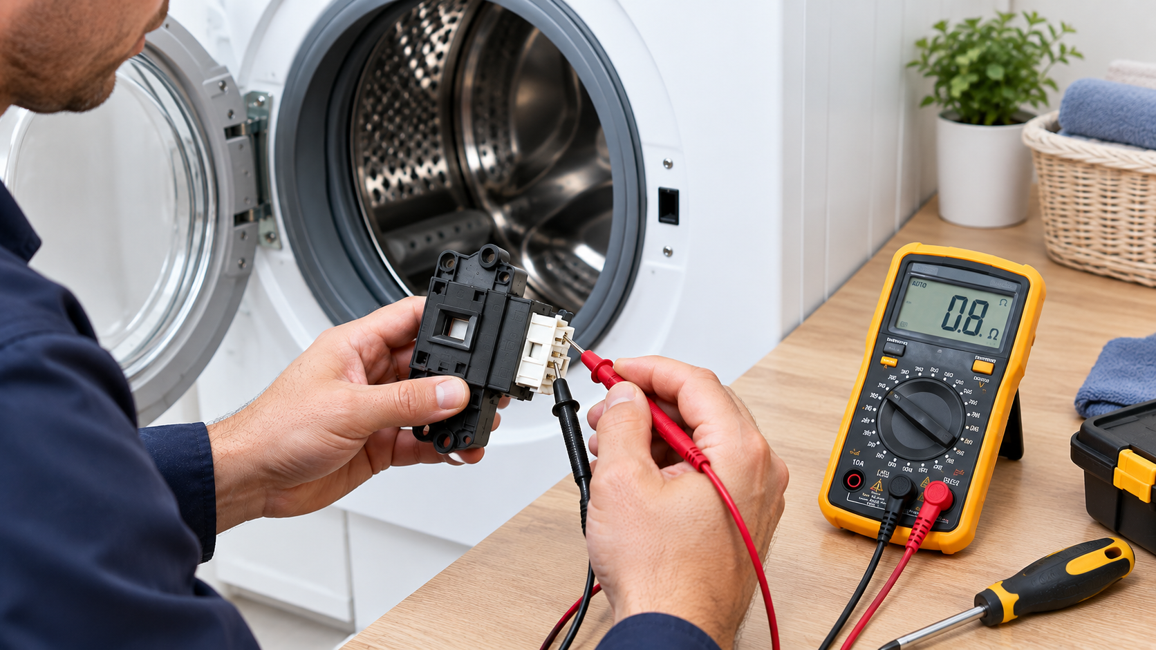 7 Easy Ways to Test a Washing Machine Door Lock Switch