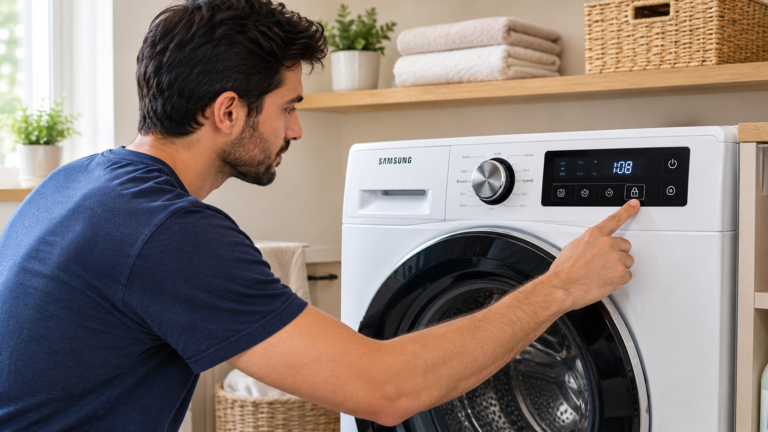How to Turn On Child Lock on a Samsung Washing Machine: 3 Easy Steps