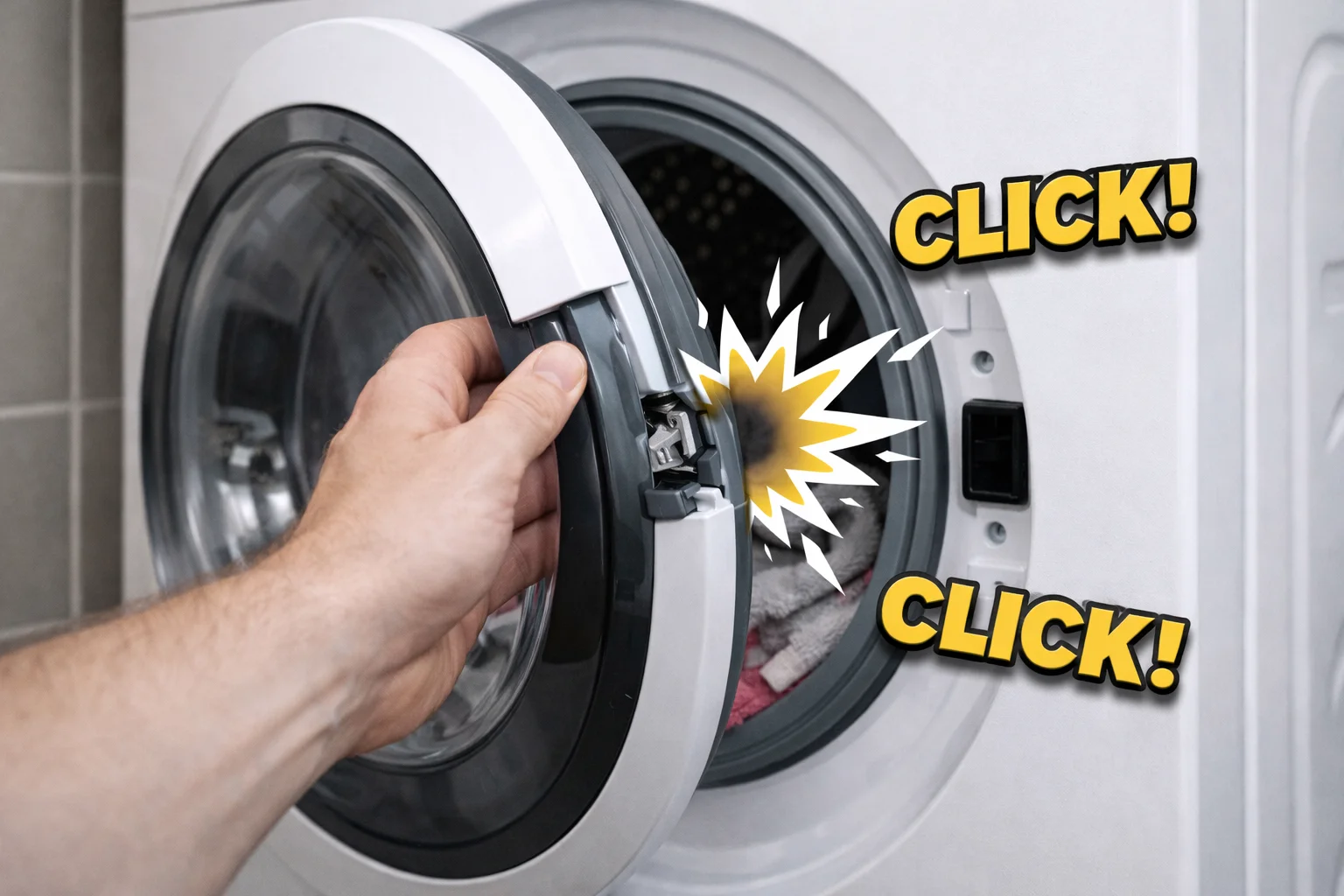 washing machine door not locking