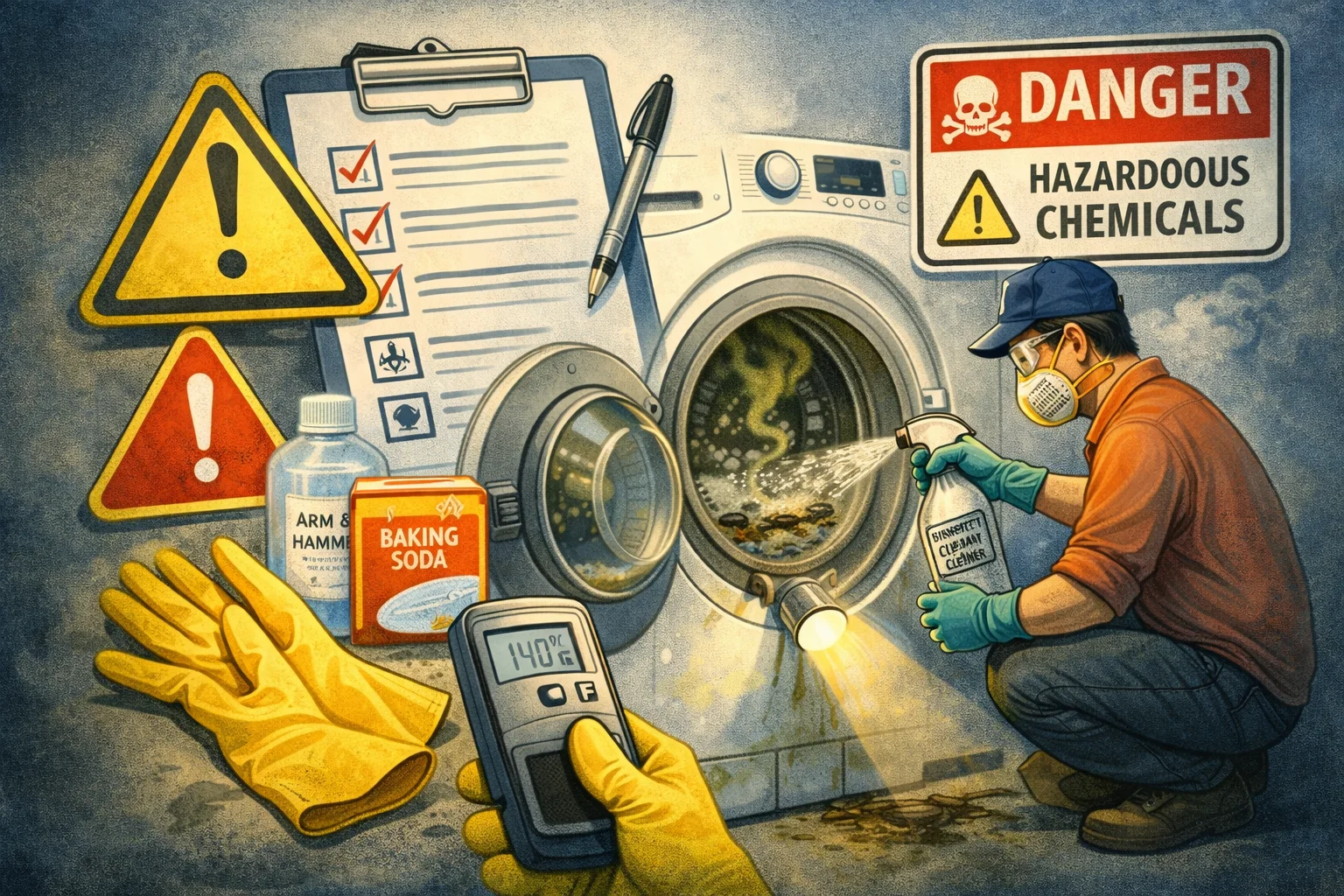 washing machine smells bad